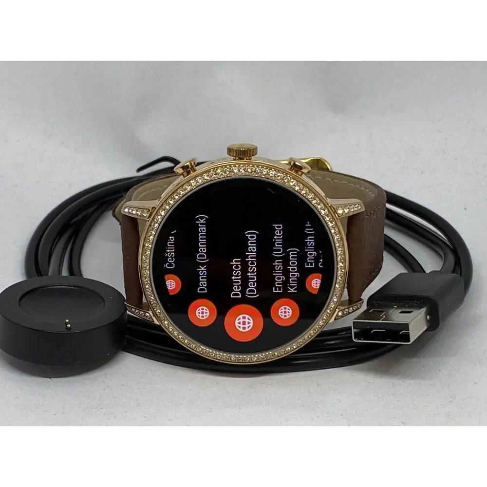 Fossil Gen 4 Authentic Digital Dial Smart Watch Custom Band FTW6015 LT300